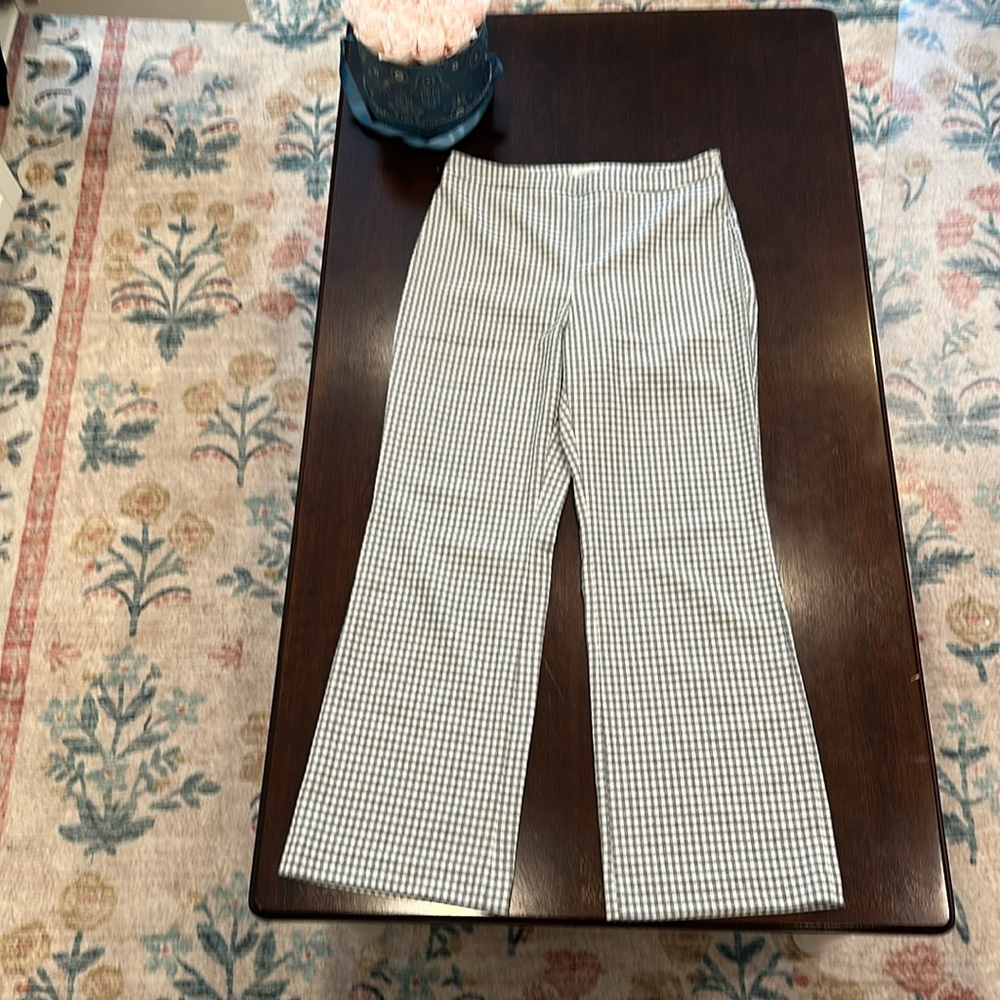 Aritzia Wilfred gingham pants